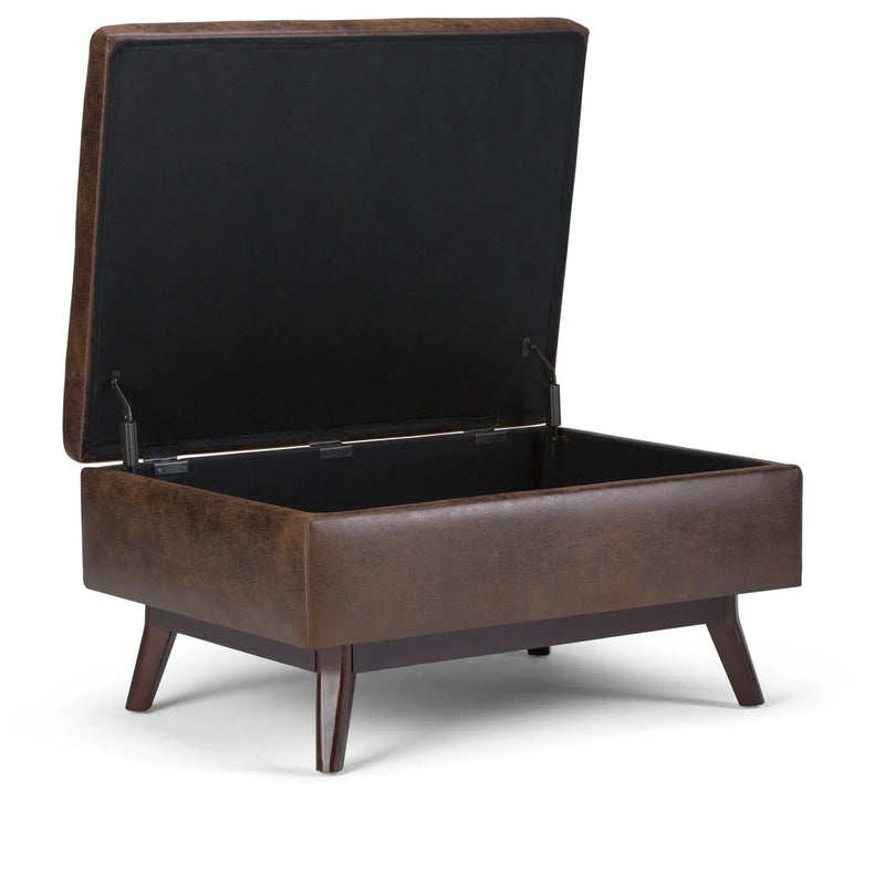 Owen - Upholstered Rectangular Storage Ottoman by HouseOfZazla