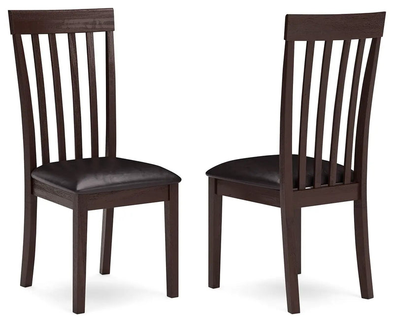 Hammis - Dining UPH Side Chair (Set of 2) - Dark Brown by Unique Piece Furniture