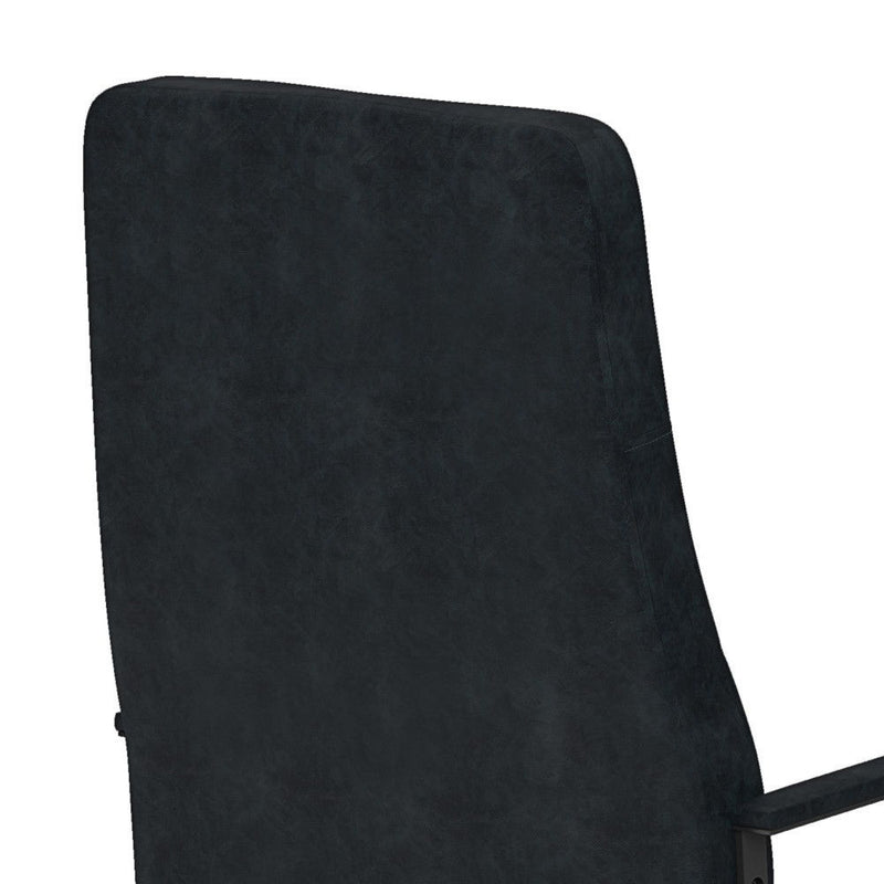 Foley - Swivel Office Chair - Distressed Blue by HouseOfZazla