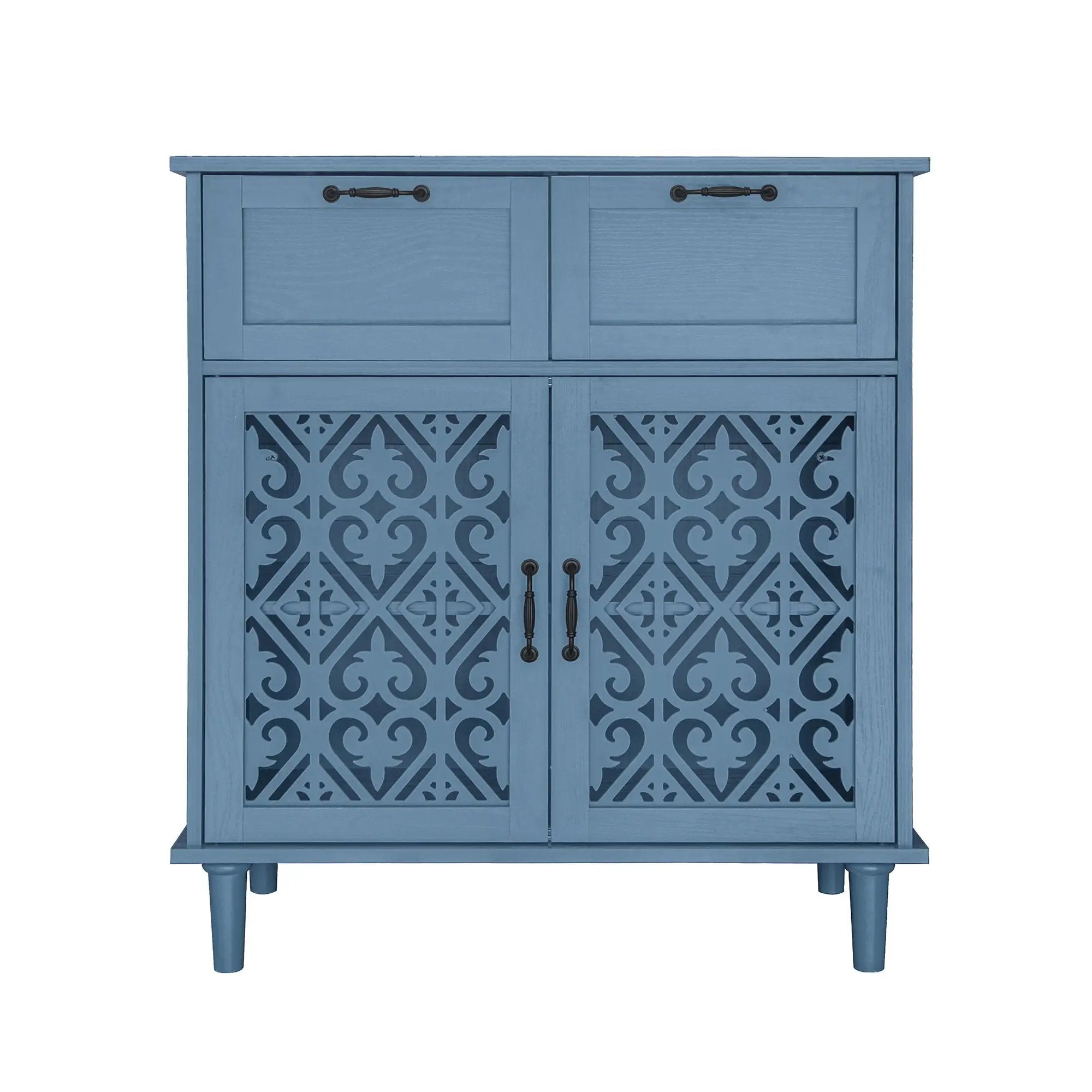 2 Door 2 Drawer Elegant Cabinet by HouseOfZazla