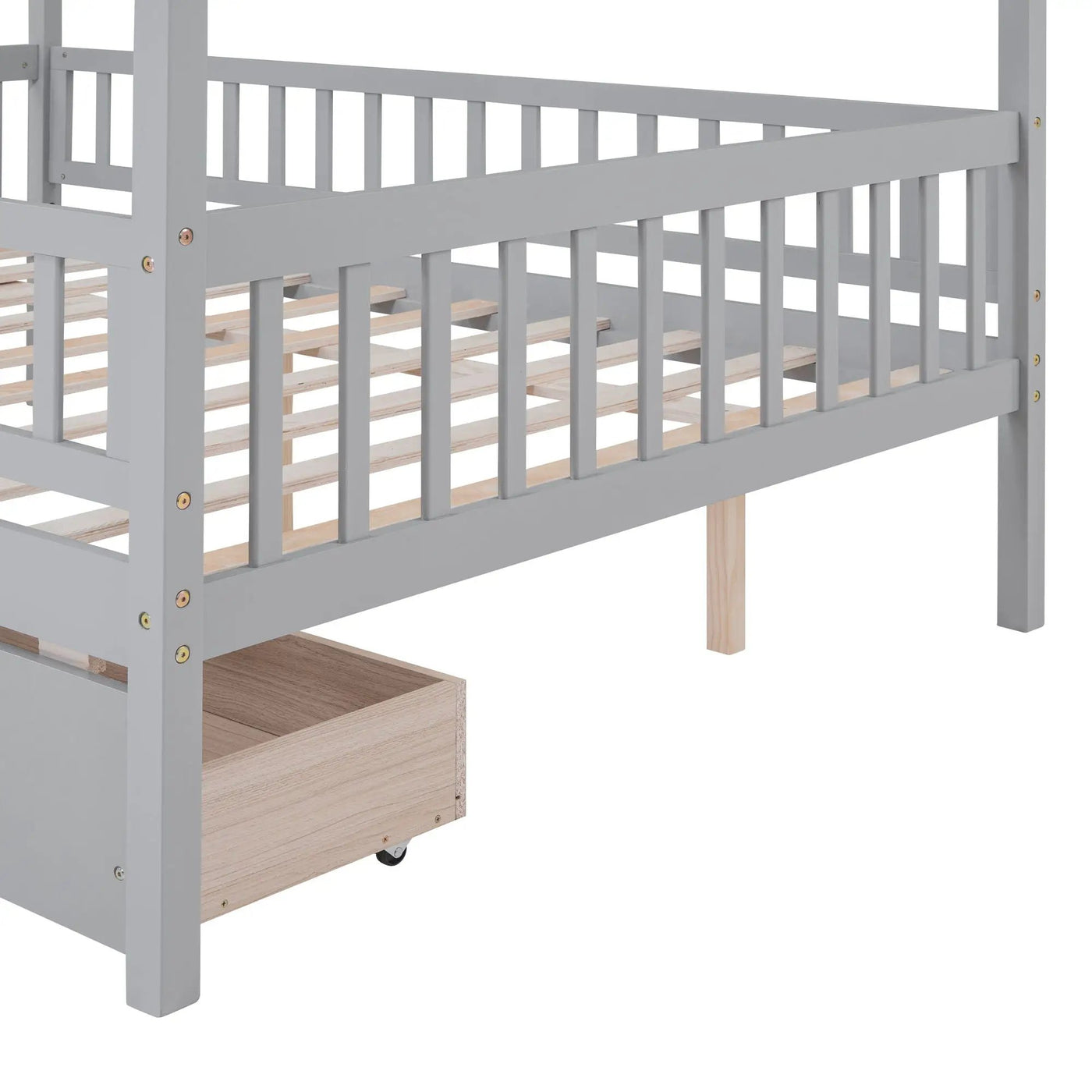 House Bed With 2 Drawers by Unique Piece Furniture