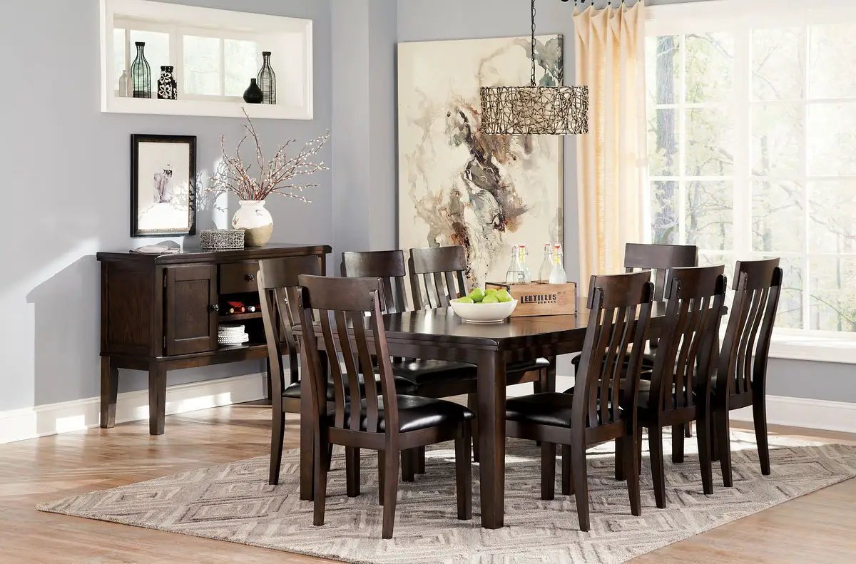 Haddigan - Dining Table With Side Chairs by Unique Piece Furniture