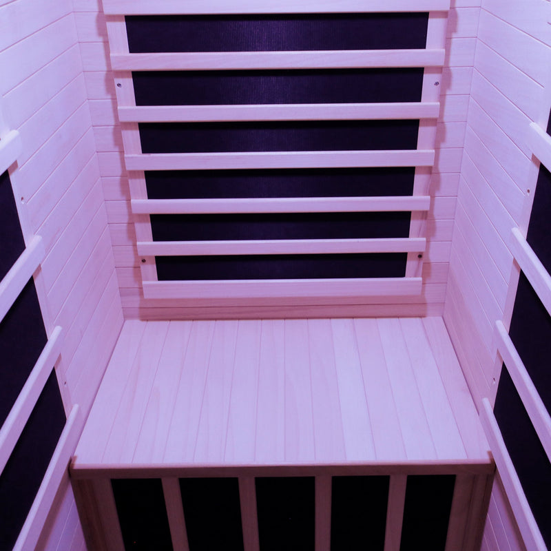 infrared sauna room single room by HouseOfZazla