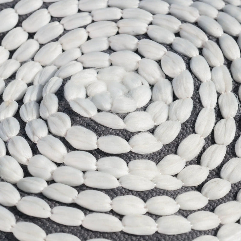 River - Handcrafted Cylindrical Pouf Water Resistant Fabric by Unique Piece Furniture