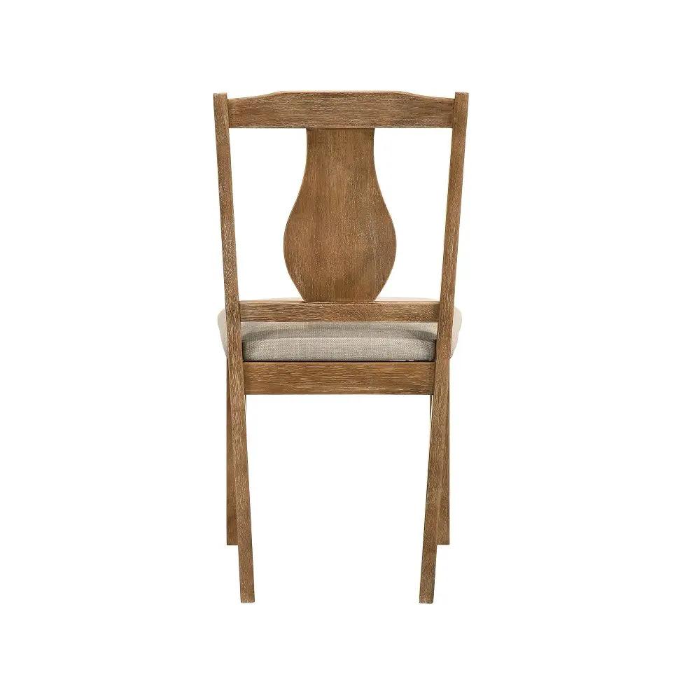 Kayee - 5 Piece Dining Set - Weathered Oak by Unique Piece Furniture