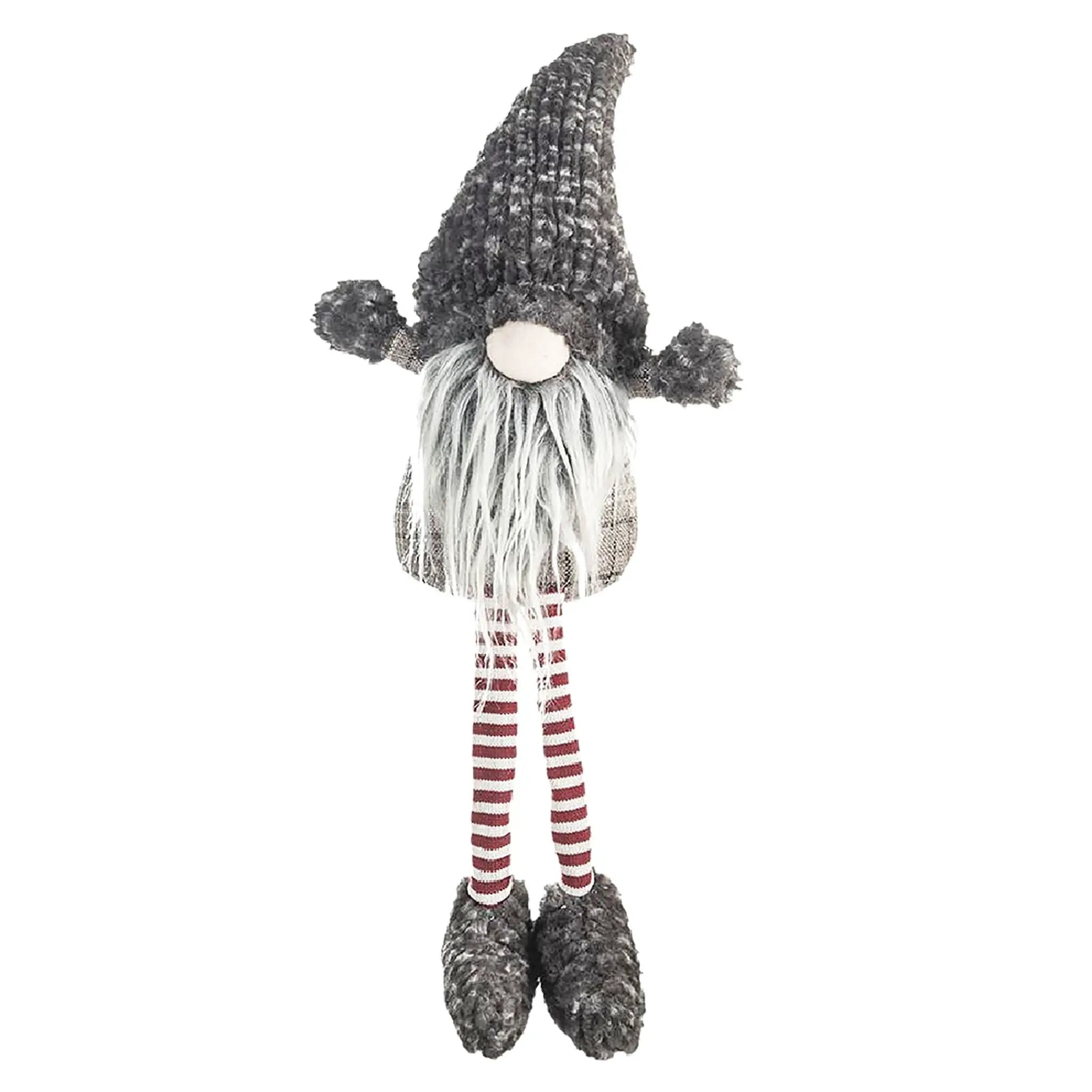 Christmas Gnomes Decorations, Christmas Table Home Ornaments For Holiday Party Gifts (Set of 4) - Gray by Unique Piece Furniture