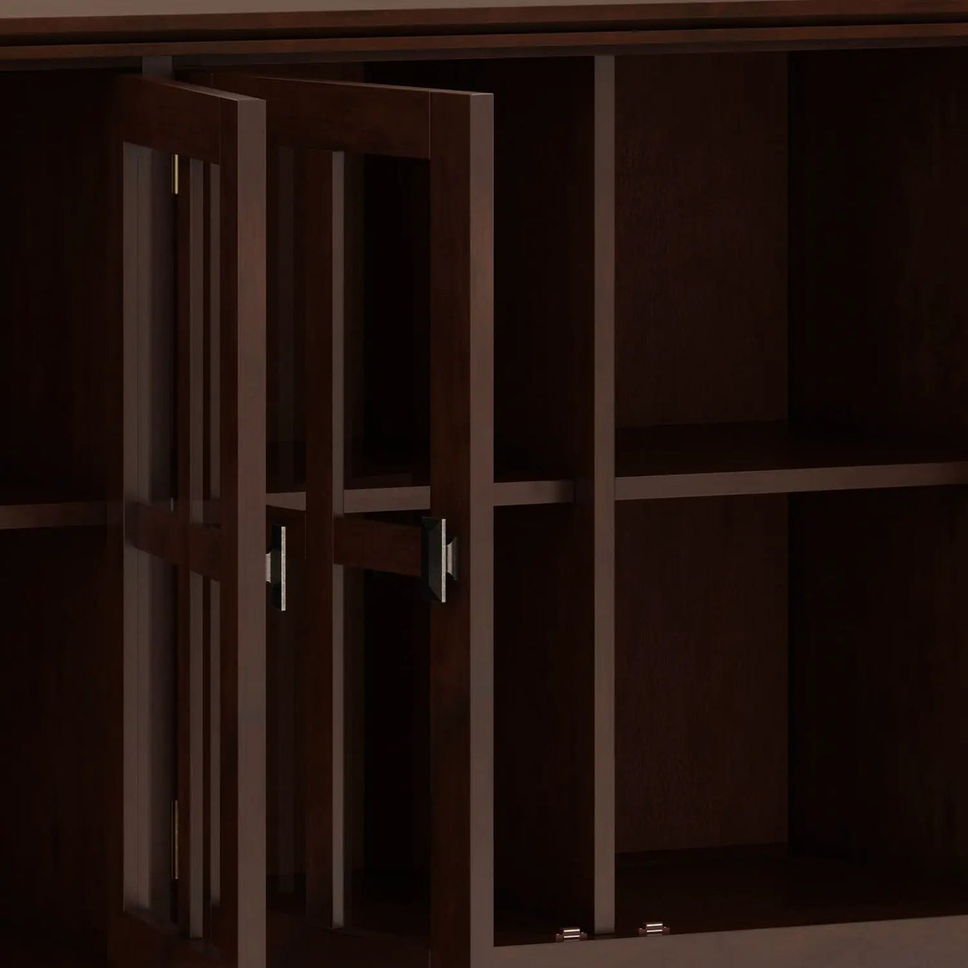 Artisan - Handcrafted Wide 4 Door Storage Cabinet by Unique Piece Furniture