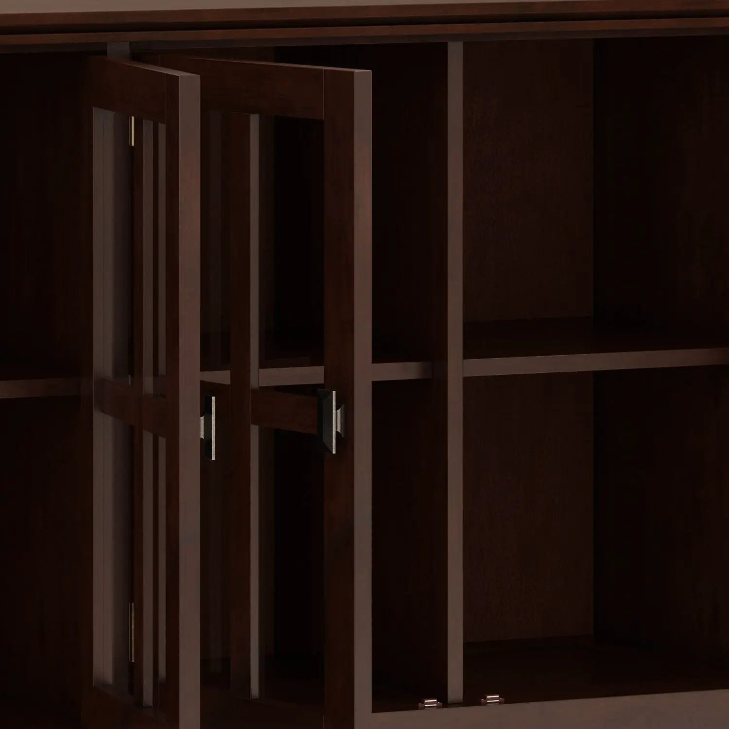 Artisan - Handcrafted Wide 4 Door Storage Cabinet by Unique Piece Furniture