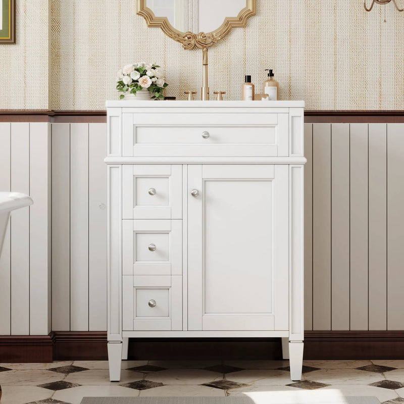 24" Bathroom Vanity with Top Sink by HouseOfZazla
