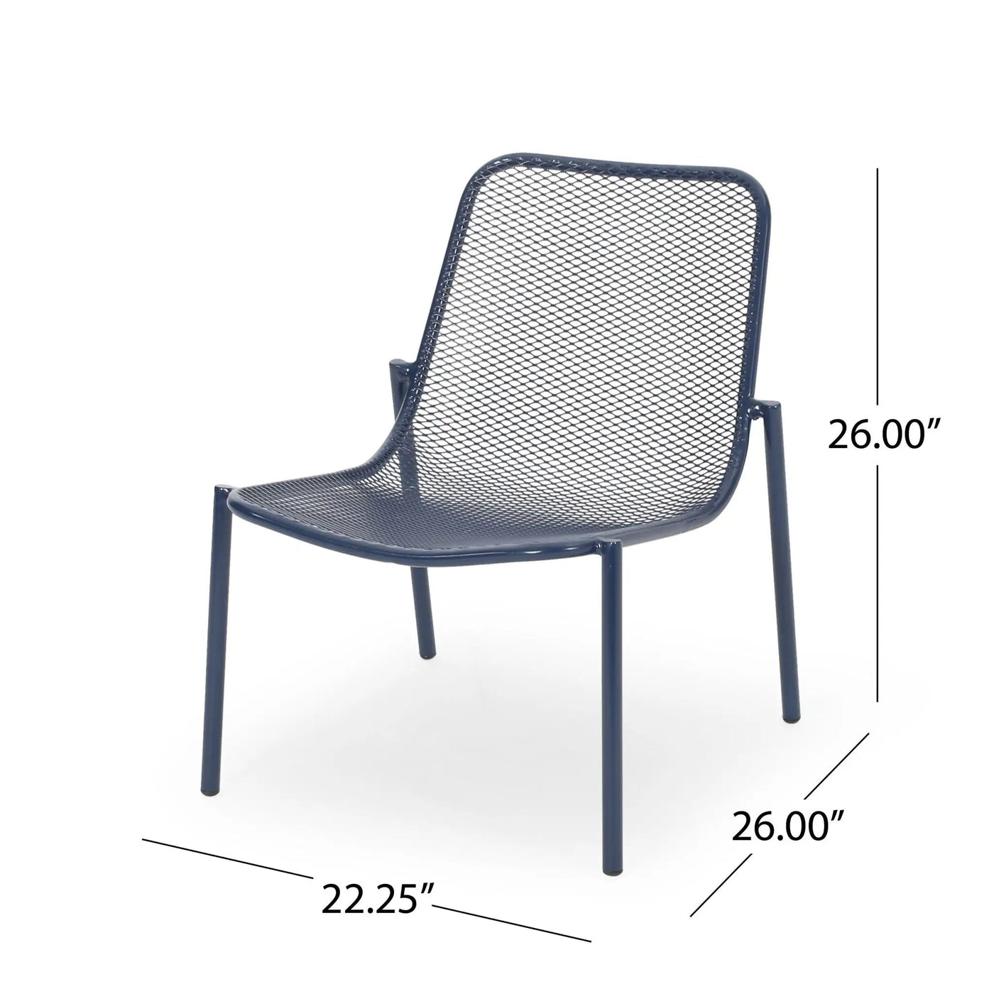 Kincaid Stackable Iron Chair by HouseOfZazla