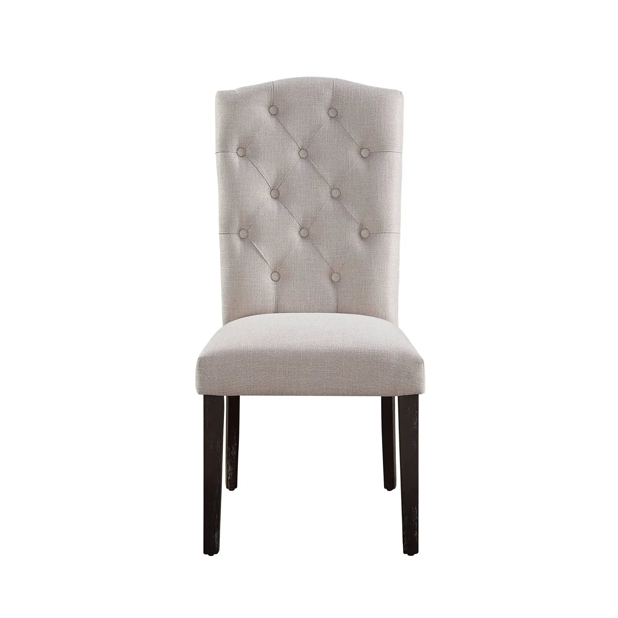 Gerardo - Linen Weathered Dining Chair (Set of 2) - Beige by Unique Piece Furniture