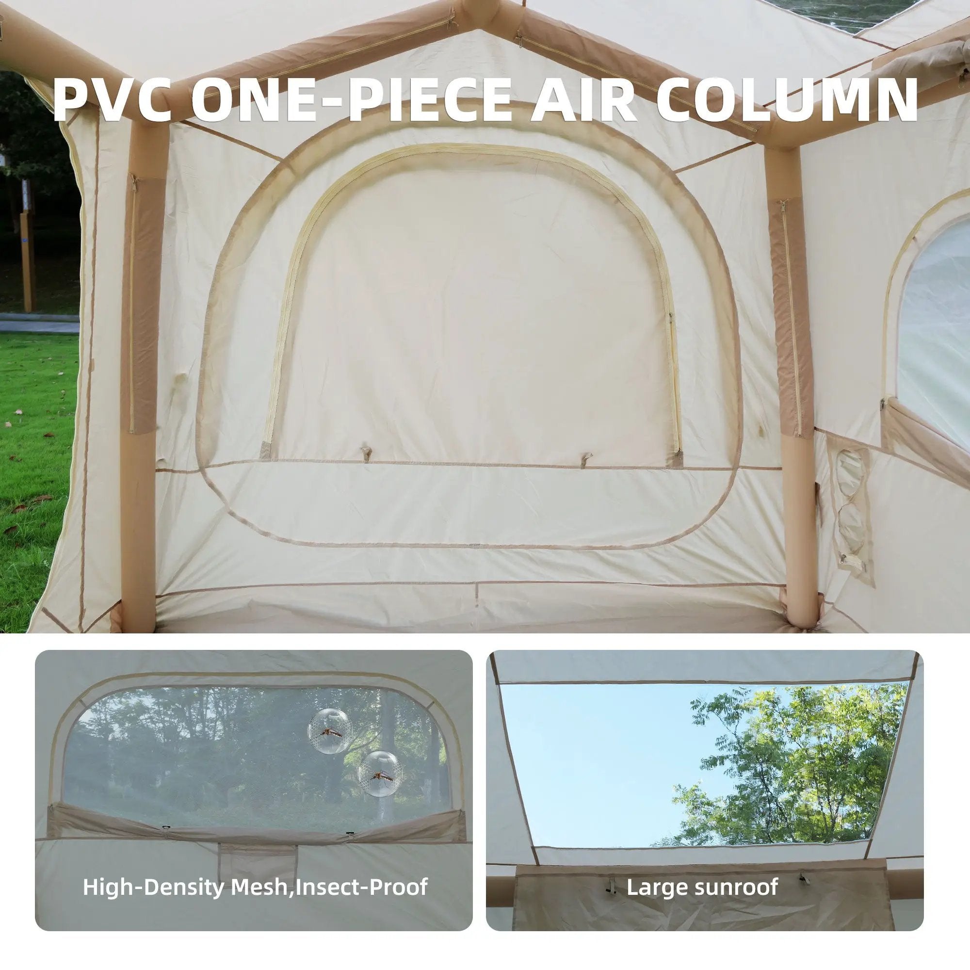 Inflatable 4-8 Person Waterproof Camping Tents by HouseOfZazla