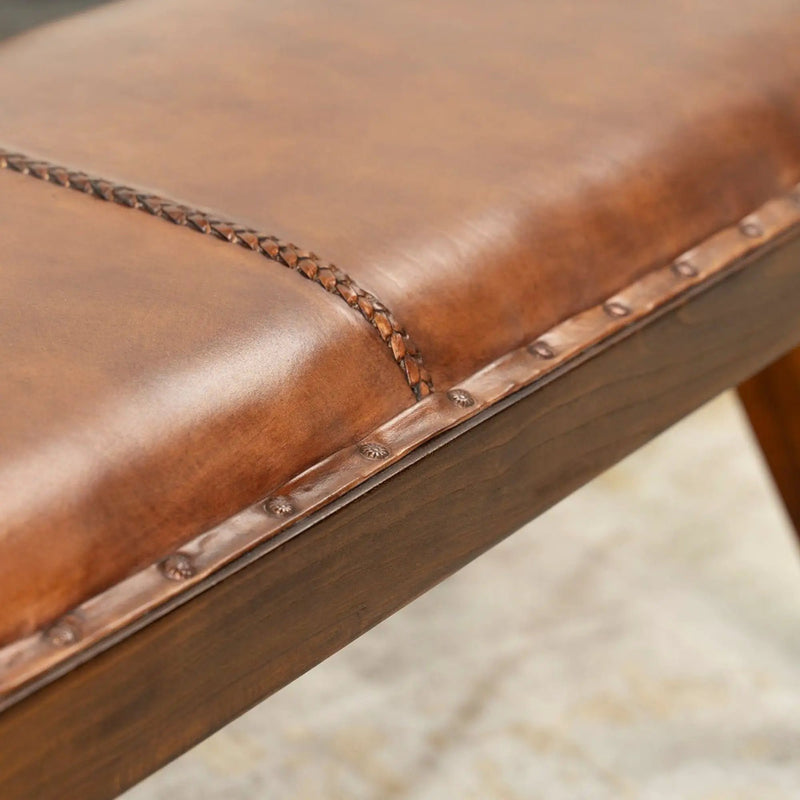 Chad - Bench - Brown / Tan by HouseOfZazla