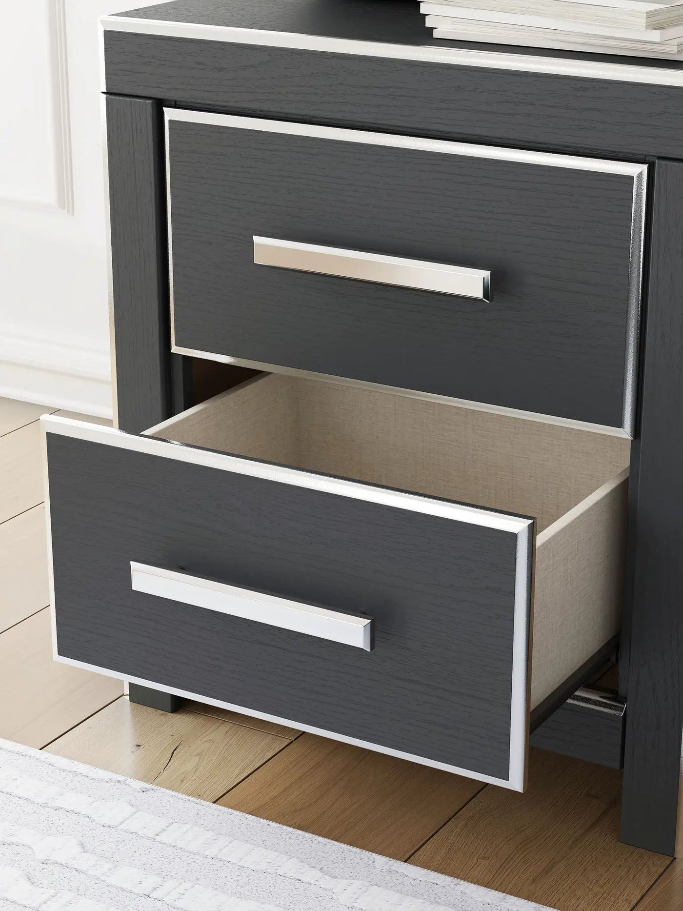 Zuraleus - Two Drawer Night Stand by Unique Piece Furniture