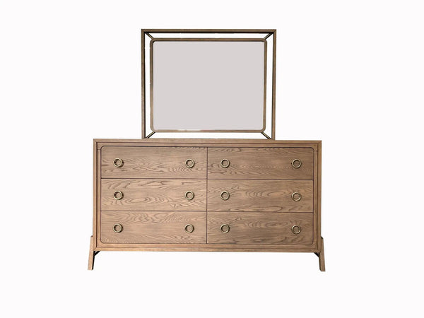 6 Drawer Dresser - Latte