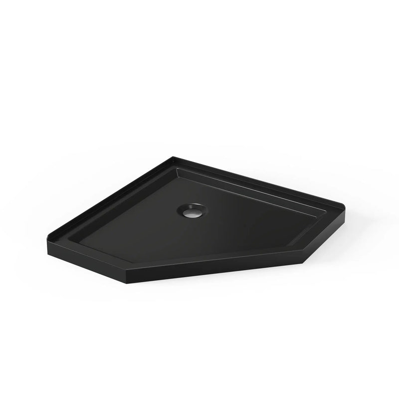 Goodyo - Neo-Angle Shower Base - Black by HouseOfZazla