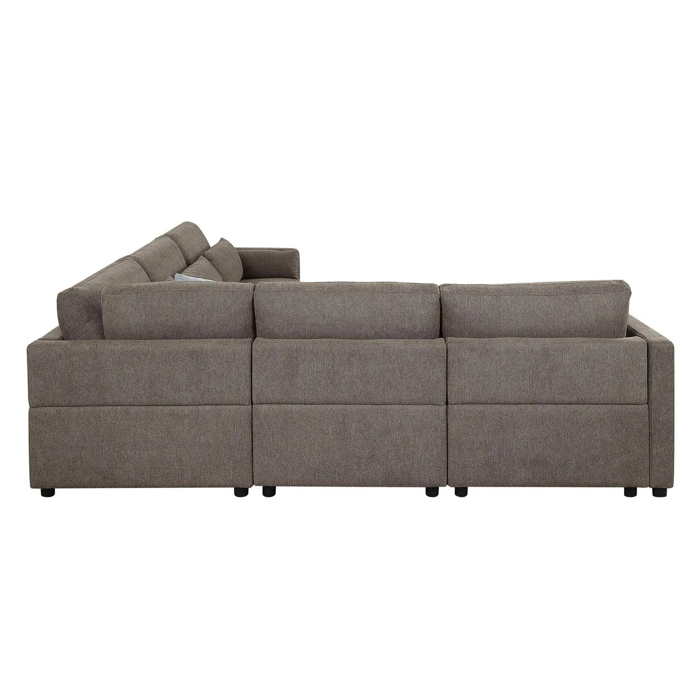 Rylie - Modular Sectional Sofa With Toss Pillows by Unique Piece Furniture