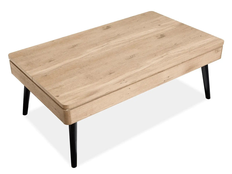 Fletcher - Lift Top Storage Cocktail Table - Driftwood by Unique Piece Furniture