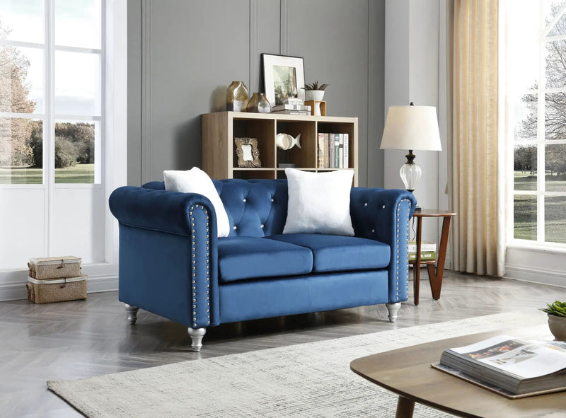 Stylish Contemporary Loveseat by Unique Piece Furniture