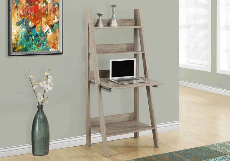 Computer Desk for Home Office with Storage Shelves by HouseOfZazla