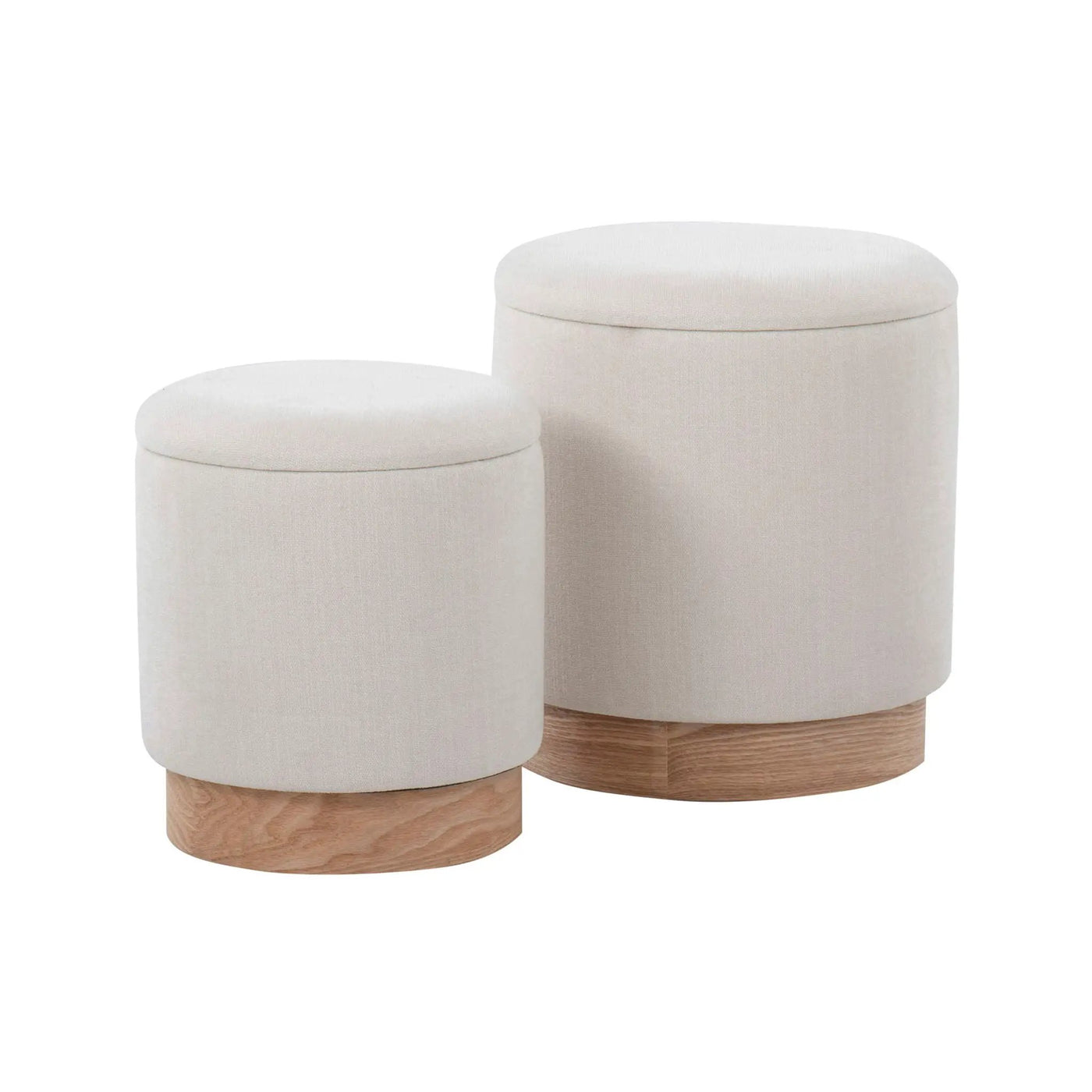 Marla - Contemporary, Nesting Ottoman Set by HouseOfZazla
