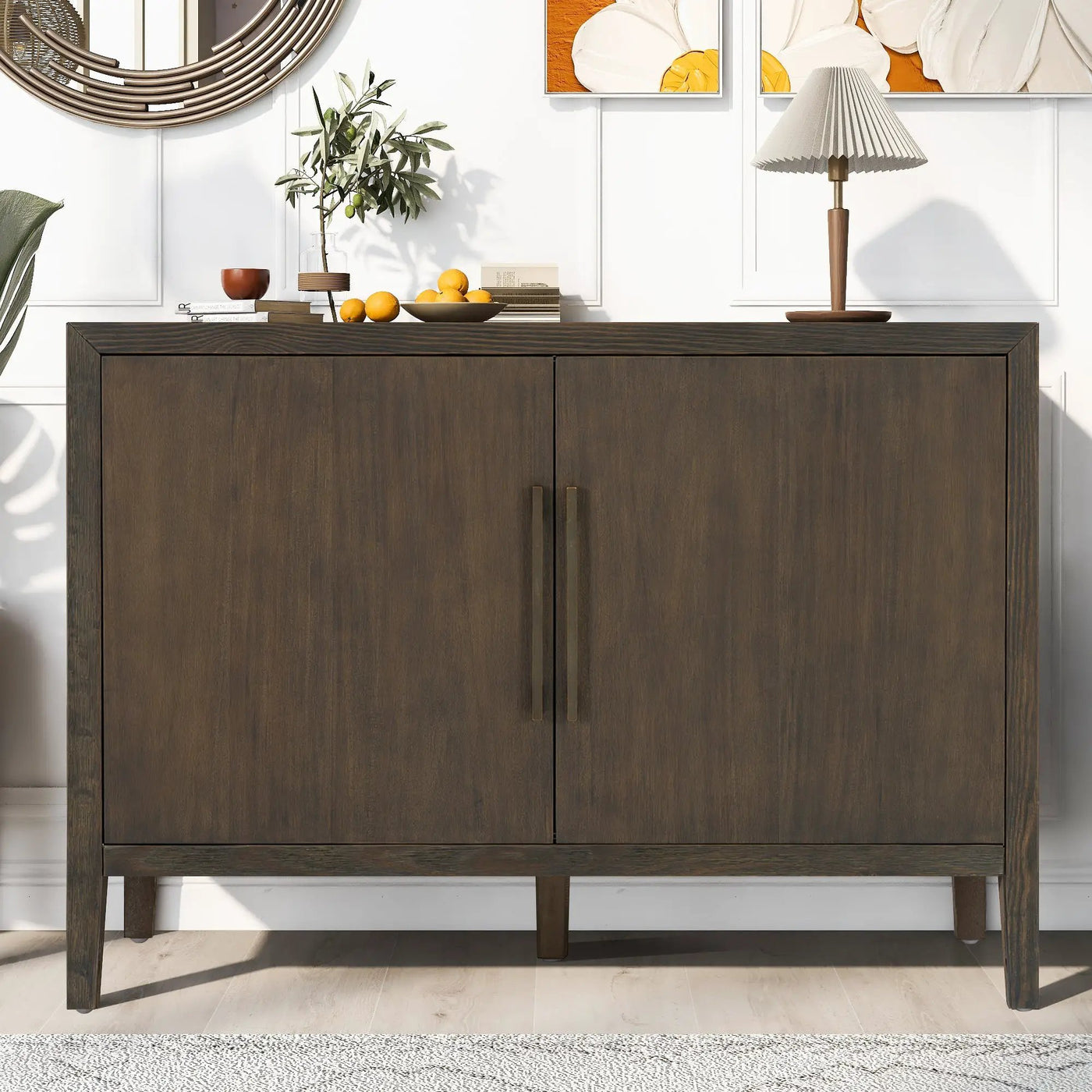 U_STYLE 47.25-Inch Farmhouse Sideboard by HouseOfZazla