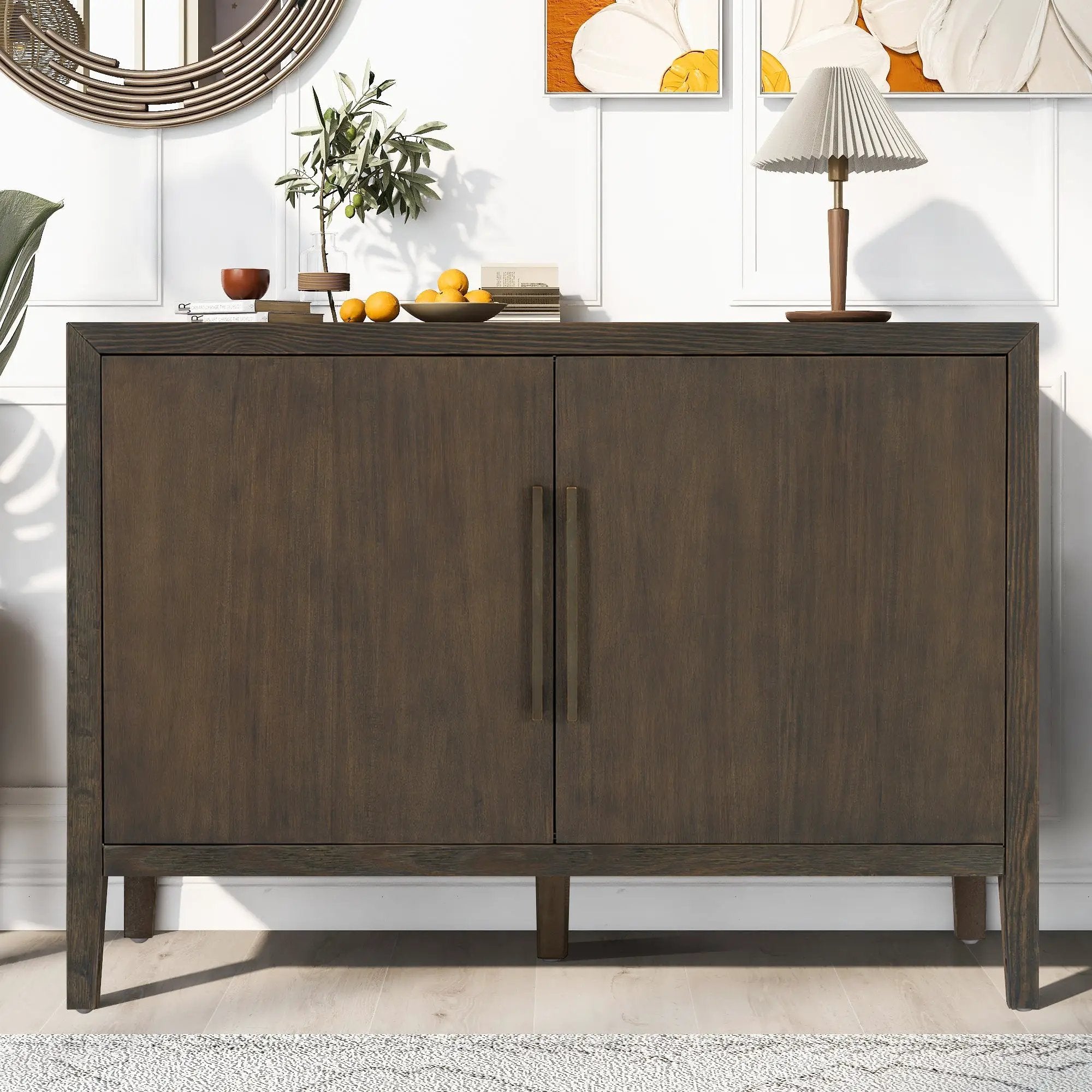 U_STYLE 47.25-Inch Farmhouse Sideboard by HouseOfZazla