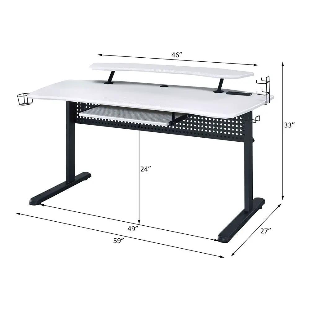 Vildre - Gaming Table w/USB Port by Unique Piece Furniture