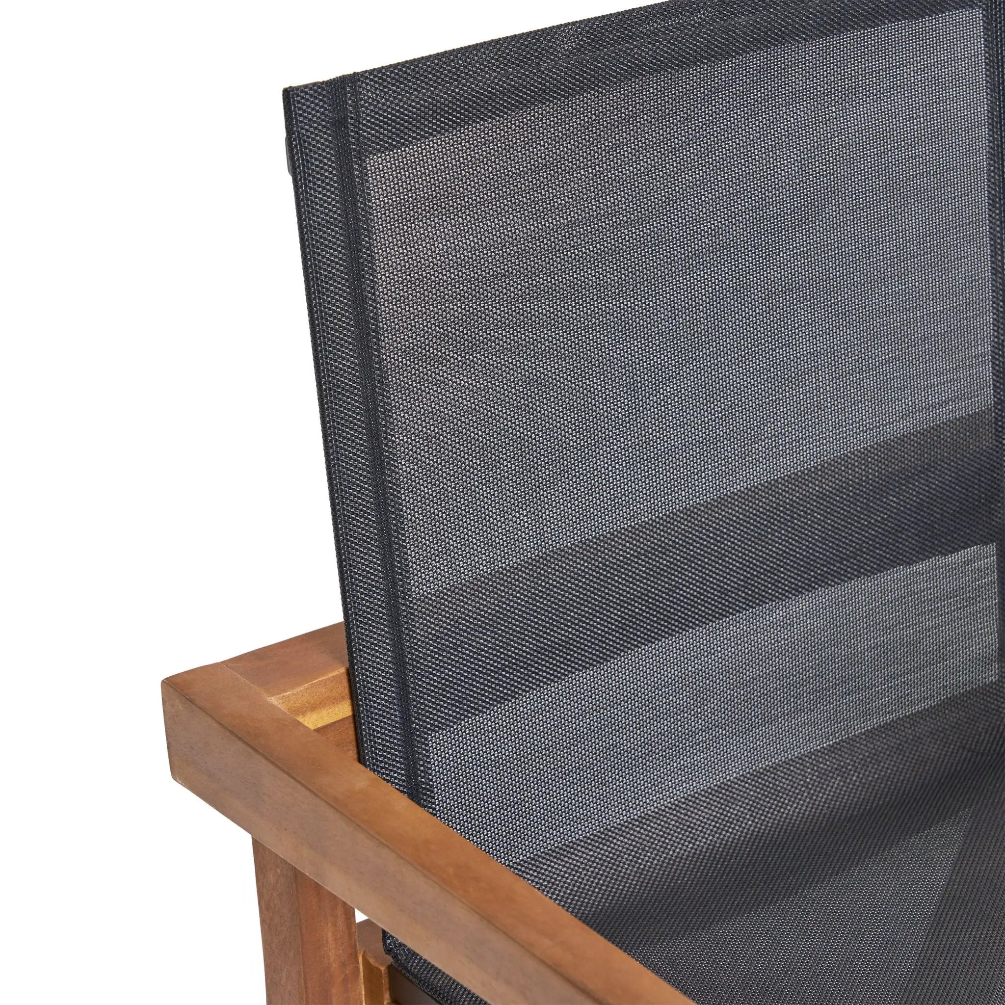 Belfast - Dining Chair With Acacia Wood Frame And Seating (Set of 2) by HouseOfZazla
