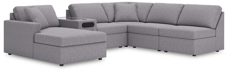 Modmax - Sectional - Granite by Unique Piece Furniture