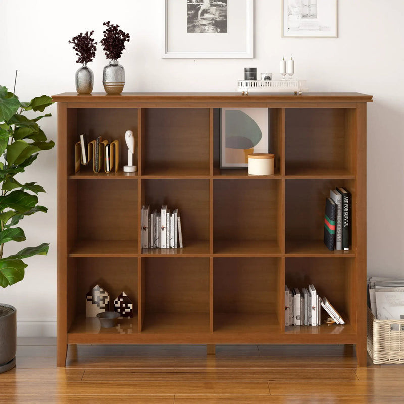 Artisan - 12 Cube Storage - Honey Brown by Unique Piece Furniture
