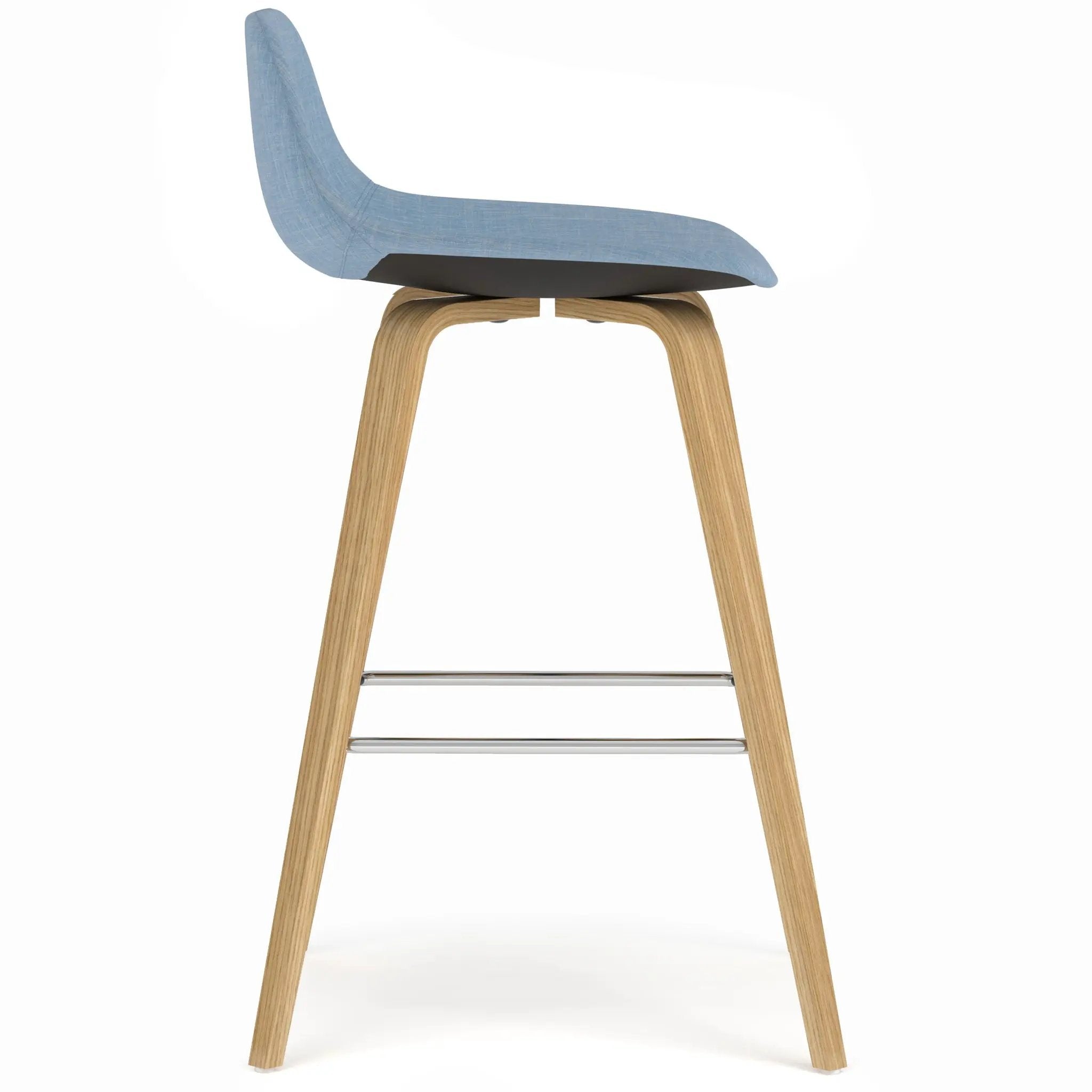 Randolph Bentwood - Upholstered Counter / Bar Height Stool (Set of 2) by Unique Piece Furniture