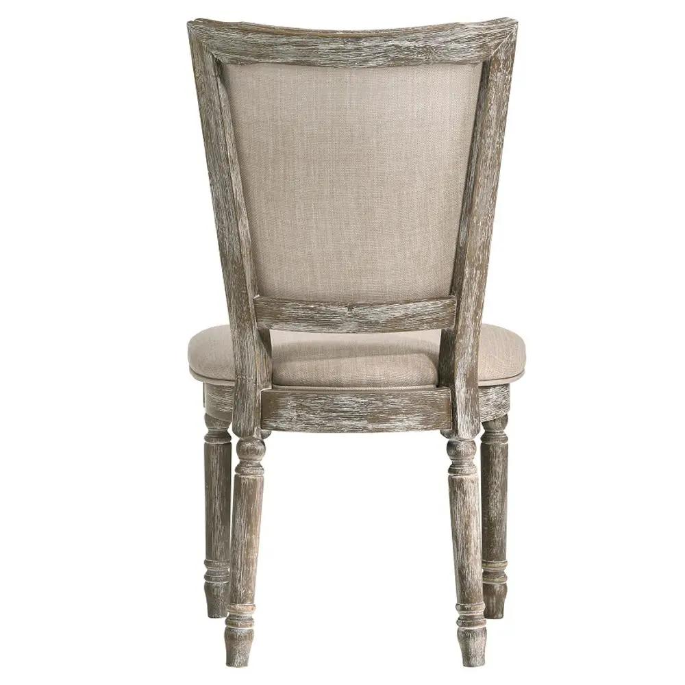 Gabrian - Fabric Side Chair (Set of 2) - Two-Tone Beige & Reclaimed Gray by Unique Piece Furniture