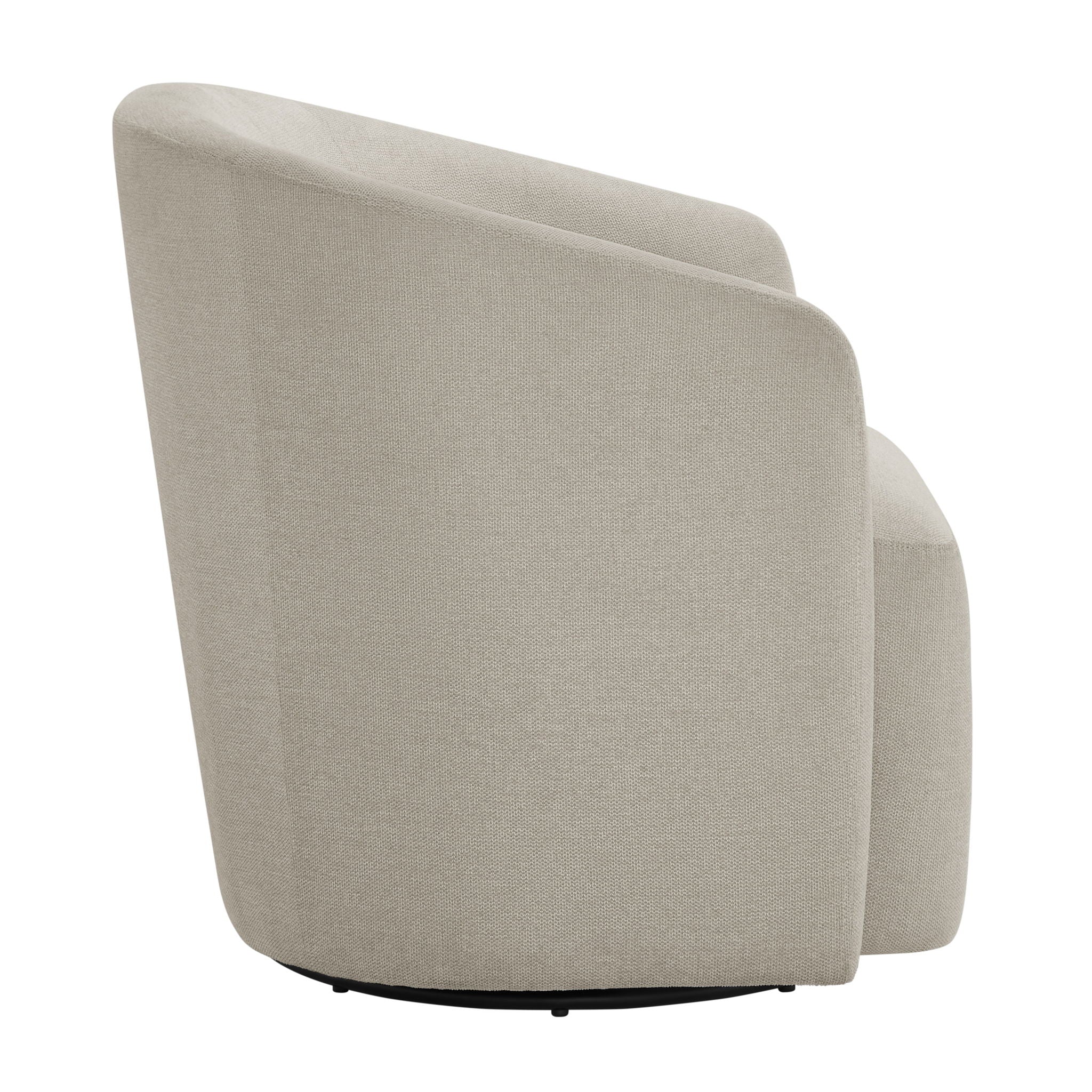 Ardena - Modern Swivel Barrel Chair by HouseOfZazla
