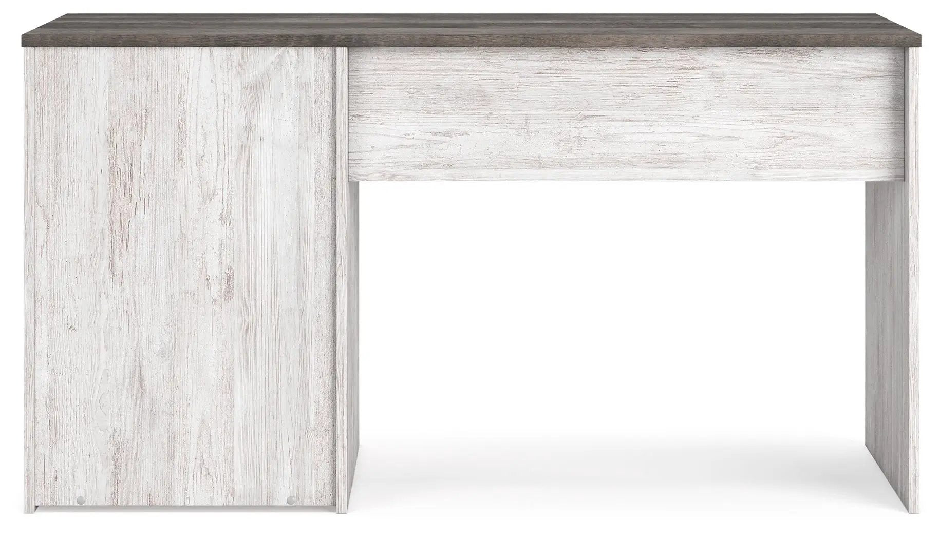 Shawburn - Home Office Desk - White / Dark Charcoal Gray by Unique Piece Furniture