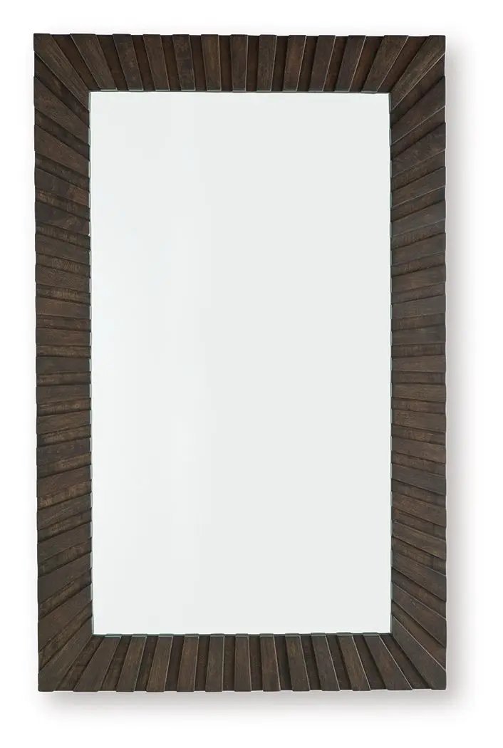 Advin - Accent Mirror - Dark Brown by Unique Piece Furniture