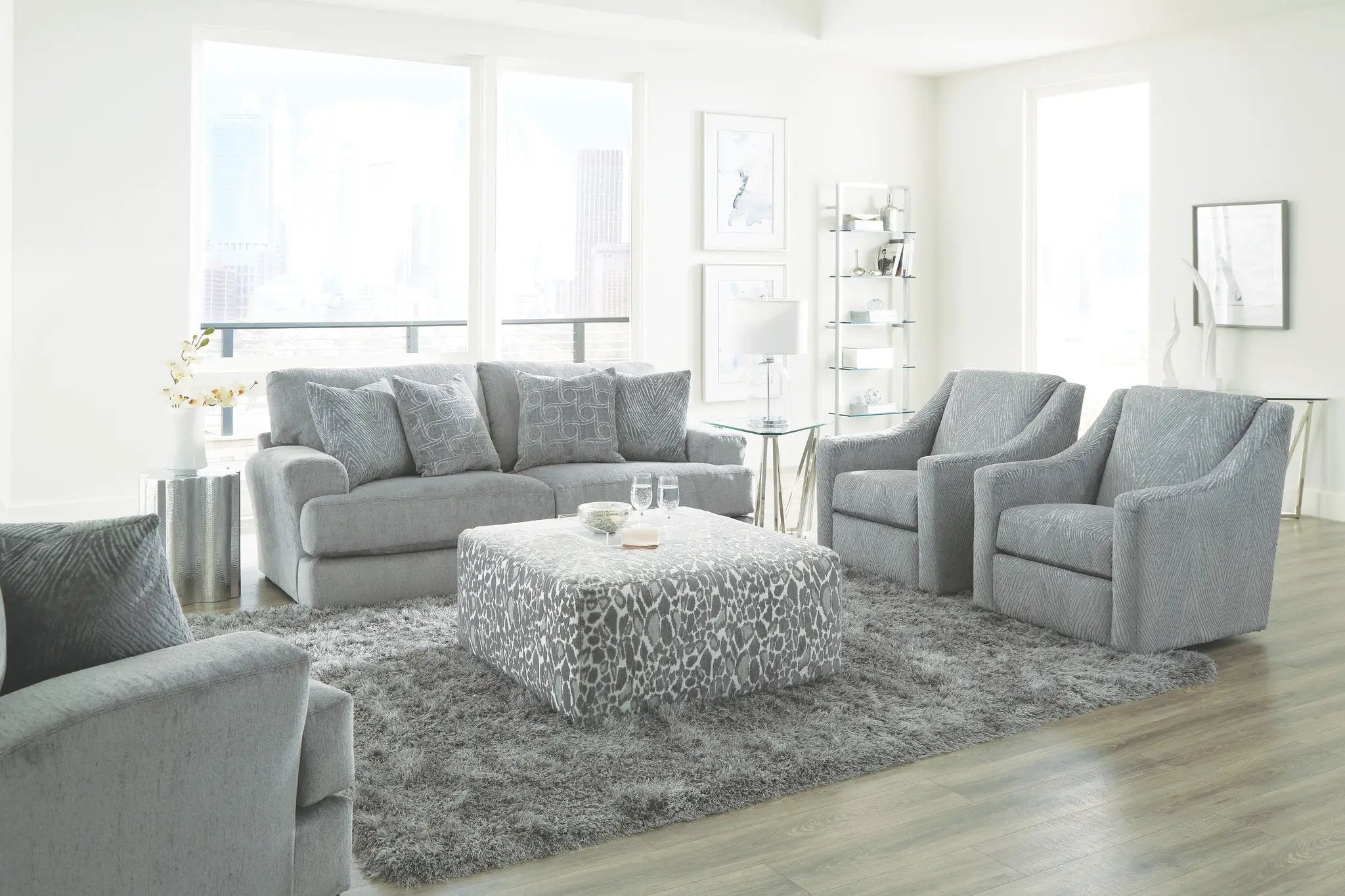 Lamar - Cocktail Ottoman by Unique Piece Furniture