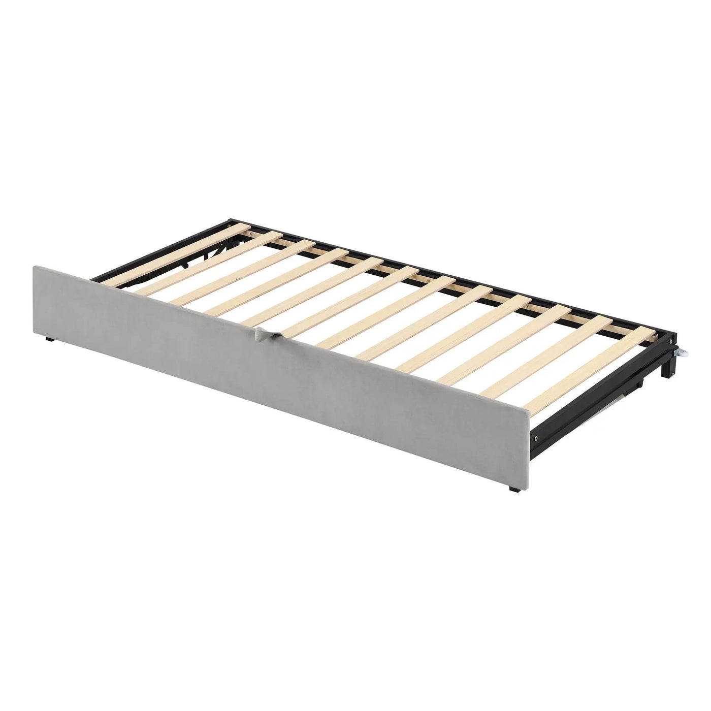 Twin Size Upholstered Daybed With Pop Up Trundle by HouseOfZazla