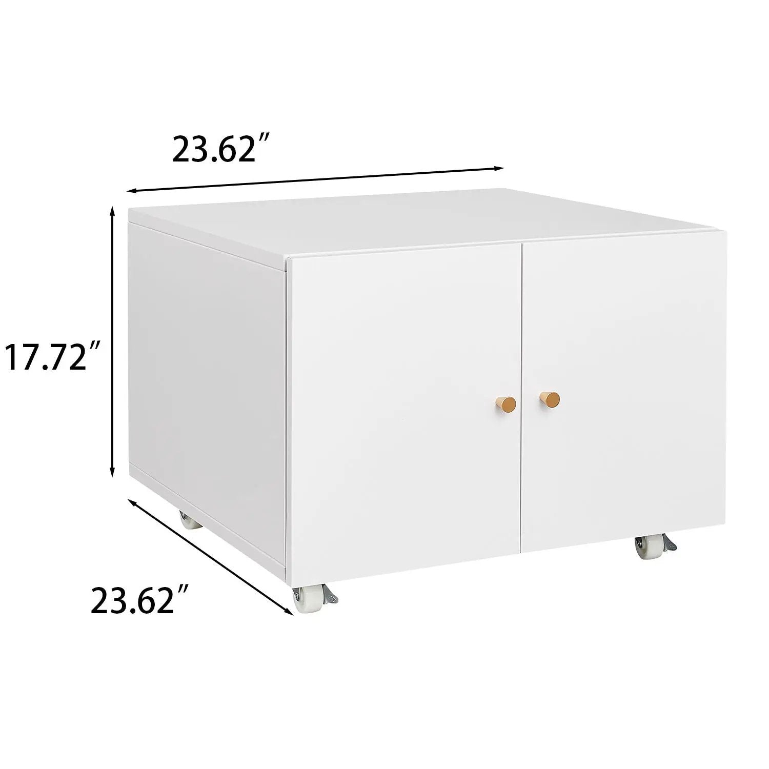 Office Furniture Copier Cabinet 2 Door Steel Copier Stand Mobile Pedestal File Printer Stand by HouseOfZazla