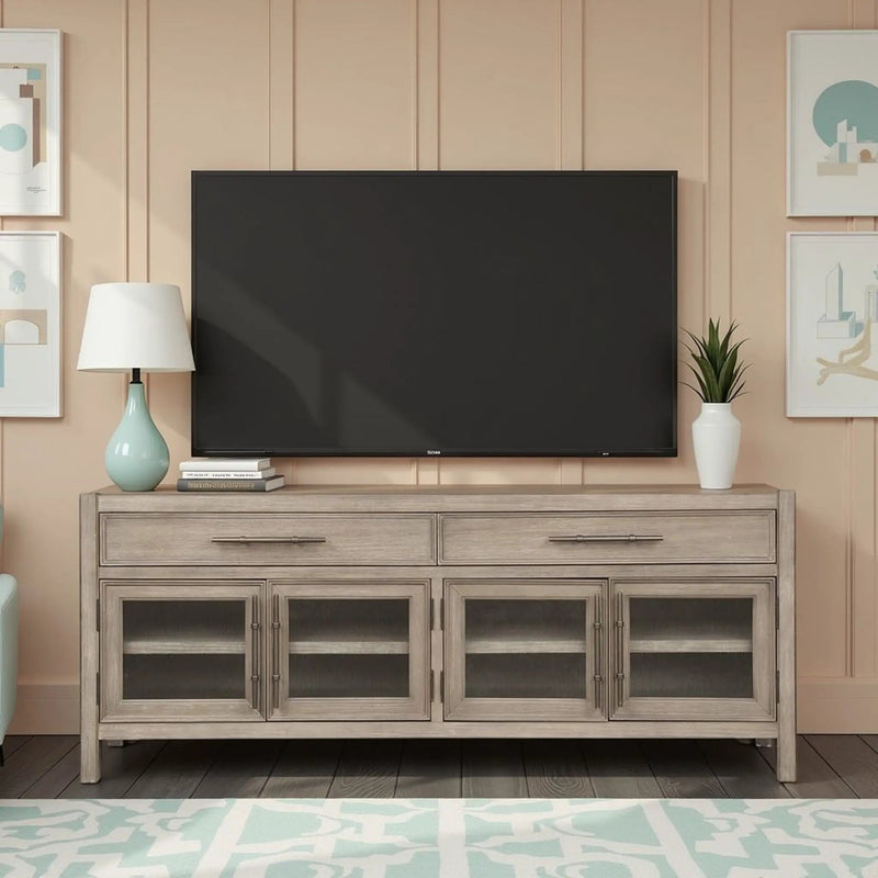 Cypress Lane - TV Stand Console - White Oak by Unique Piece Furniture