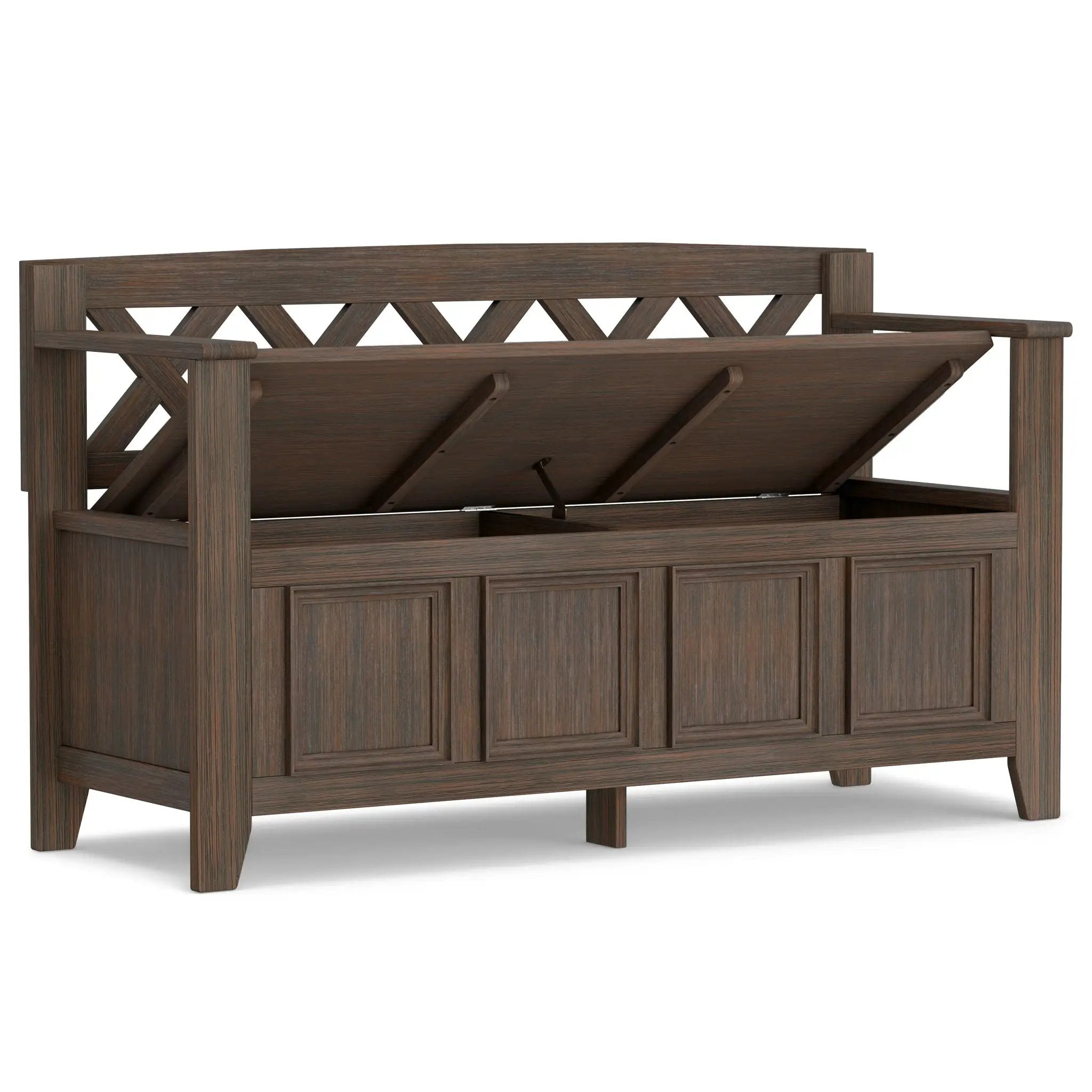 Amherst - Handcrafted Entryway Storage Bench by Unique Piece Furniture