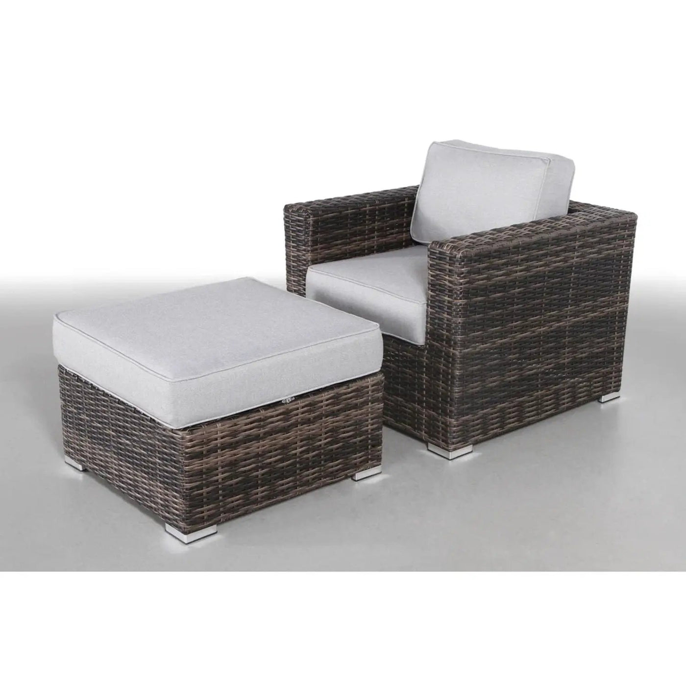 Outdoor Patio Chair Set For Patio With Foam Cushions by Unique Piece Furniture