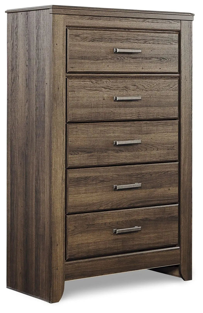 Juararo - Five Drawer Chest - Dark Brown by Unique Piece Furniture