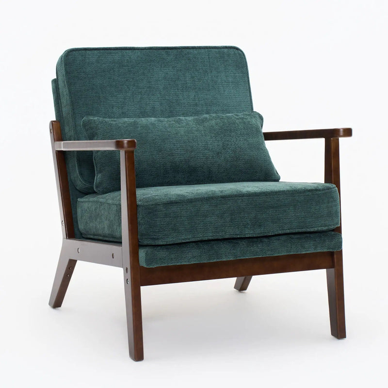 Living Room Chair With Lumbar Pillow by Unique Piece Furniture