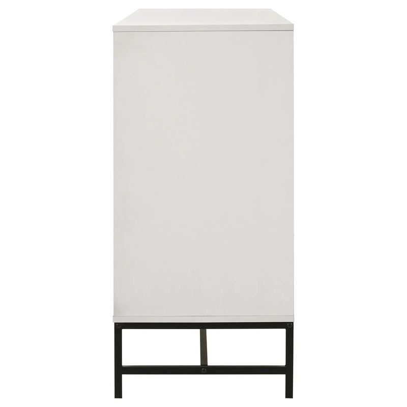 Taraval - 6 Drawer Bedroom Dresser - White