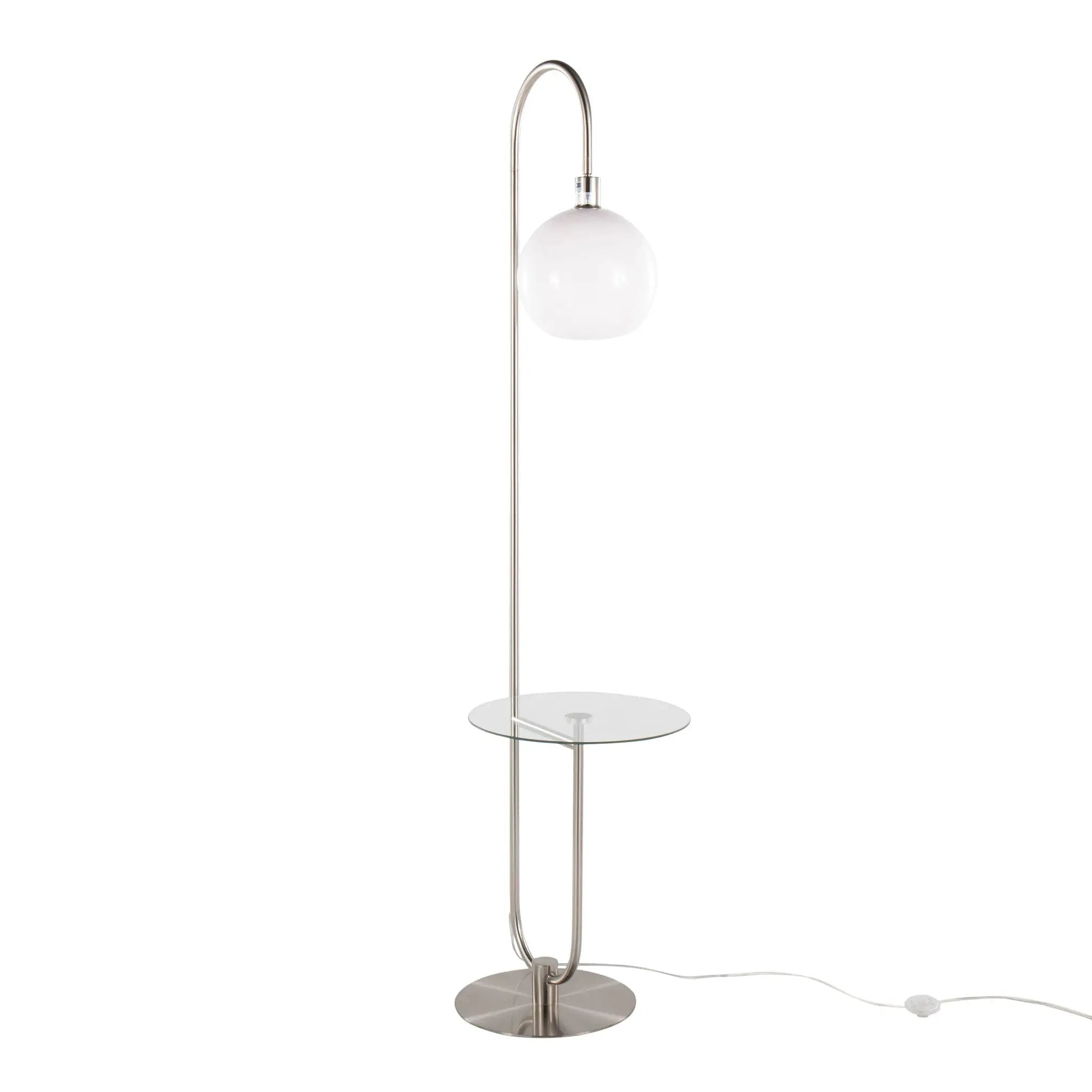 Trombone - Contemporary / Glam Floor Lamp by HouseOfZazla