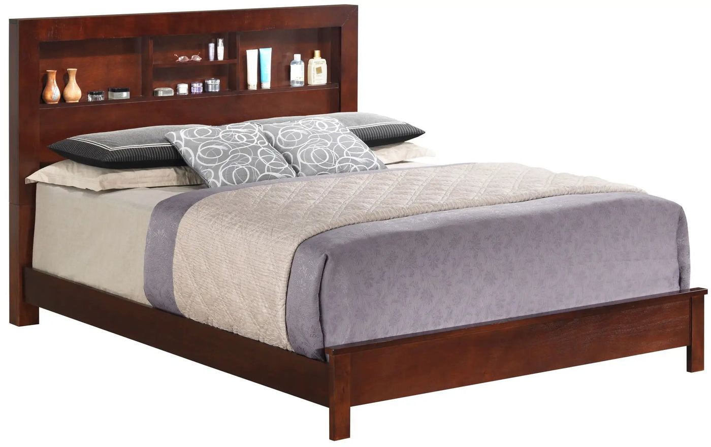 Bed With Transitional Design Stylish by HouseOfZazla