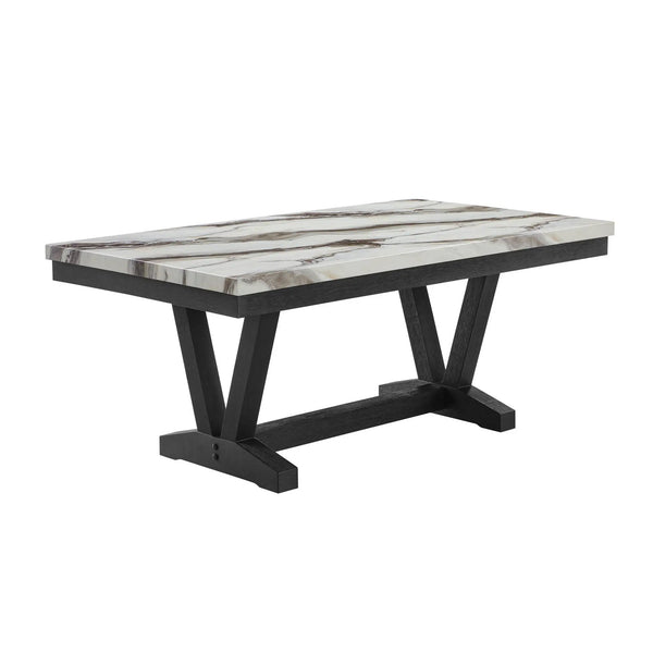 Panda Oceanic - Dining Table And Chairs Set - Black