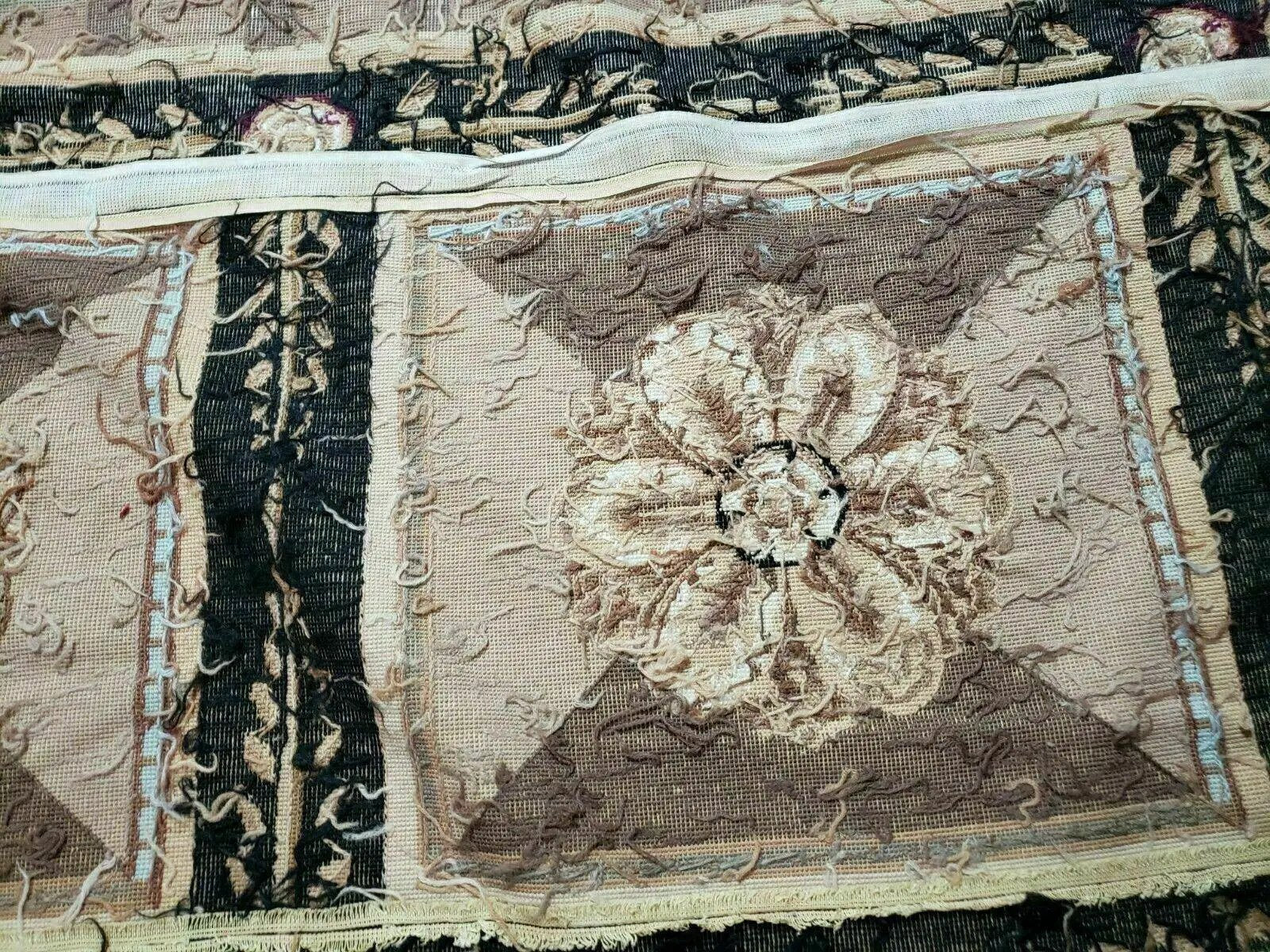 9' X 12' Handmade English Aubusson Savonnerie Design Needlepoint Wool Rug Nice by Jewel Rugs