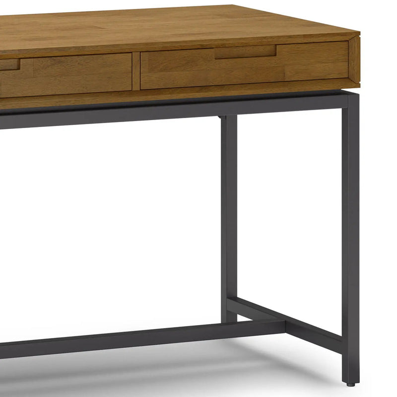 Banting - Mid Century Wide Desk, Handcrafted by Unique Piece Furniture